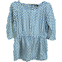 Polka Dot Silk Satin Dress